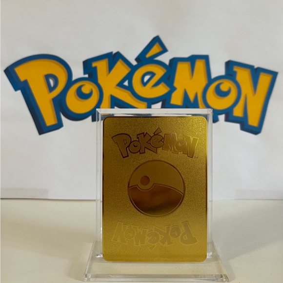 Pokemon Red's Challenge 213/214 Unbroken Bonds Fan Art Metal Gold Card - Picture 3 of 3